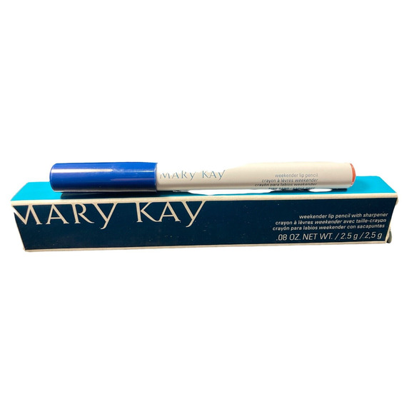 NIB Mary Kay Weekender Lip Pencil Sharpener Pink Sand Full Size‎ 041009 - Picture 1 of 10